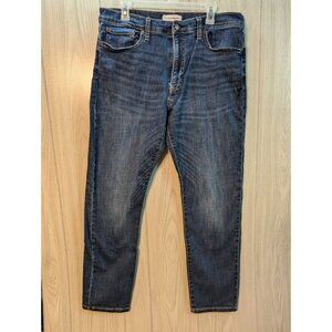 Lucky Brand Jeans Mens 36x32 Blue Denim 121 Slim Straight Fit Stretch